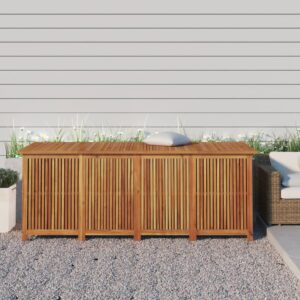 Záhradný úložný box 200x80x75 cm masívne akáciové drevo