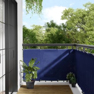 Balkónová zástena modrá 90x1000 cm 100 % polyester oxford