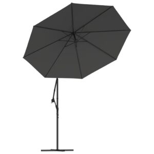 Náhradná látka pre závesný slnečník antracitová 350 cm - Image 4