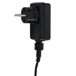 Záhradná fontána v tvare gule s LED, nehrdzavejúca oceľ 30 cm - Image 5