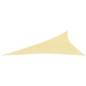 Tieniaca plachta 160 g/m² béžová 3x4x5 m HDPE - Image 3