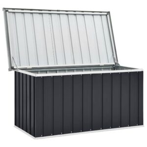 Záhradný úložný box antracitový 129x67x65 cm - Image 2