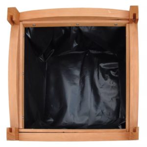 Drevený vyvýšený záhon 30x30x30 cm, sada 2 ks - Image 4