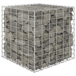 Gabiónový vyvýšený záhon kocka 60x60x60 cm oceľový drôt