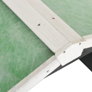 Garáž na robotickú kosačku 72x87x50 cm sivo-biela jedľa - Image 7