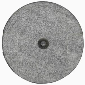 Stojan na slnečník granitový 20 kg okrúhly čierny - Image 3