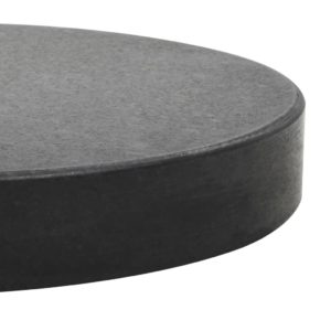 Stojan na slnečník granitový 20 kg okrúhly čierny - Image 5