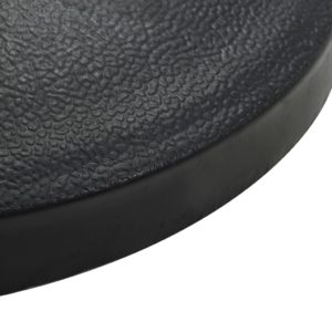Stojan na slnečník čierny polyresinový polkruhový 9 kg - Image 4