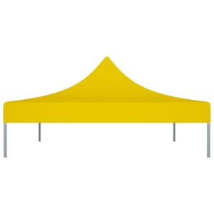 Strecha na párty stan 4x3 m, žltá 270 g/m² - Image 4