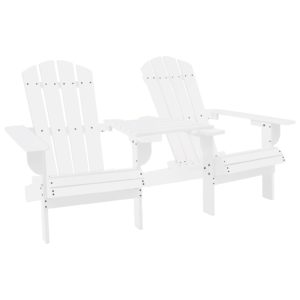 Záhradné stoličky Adirondack+stolík