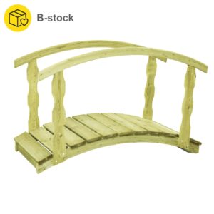 Záhradný most B kvalita 170x74x105 cm impregnovaná borovica