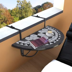 Závesný stolík na balkón