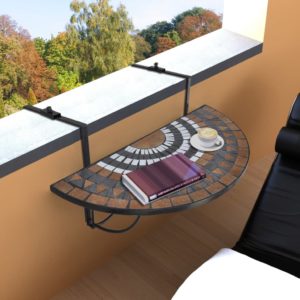 Závesný stolík na balkón